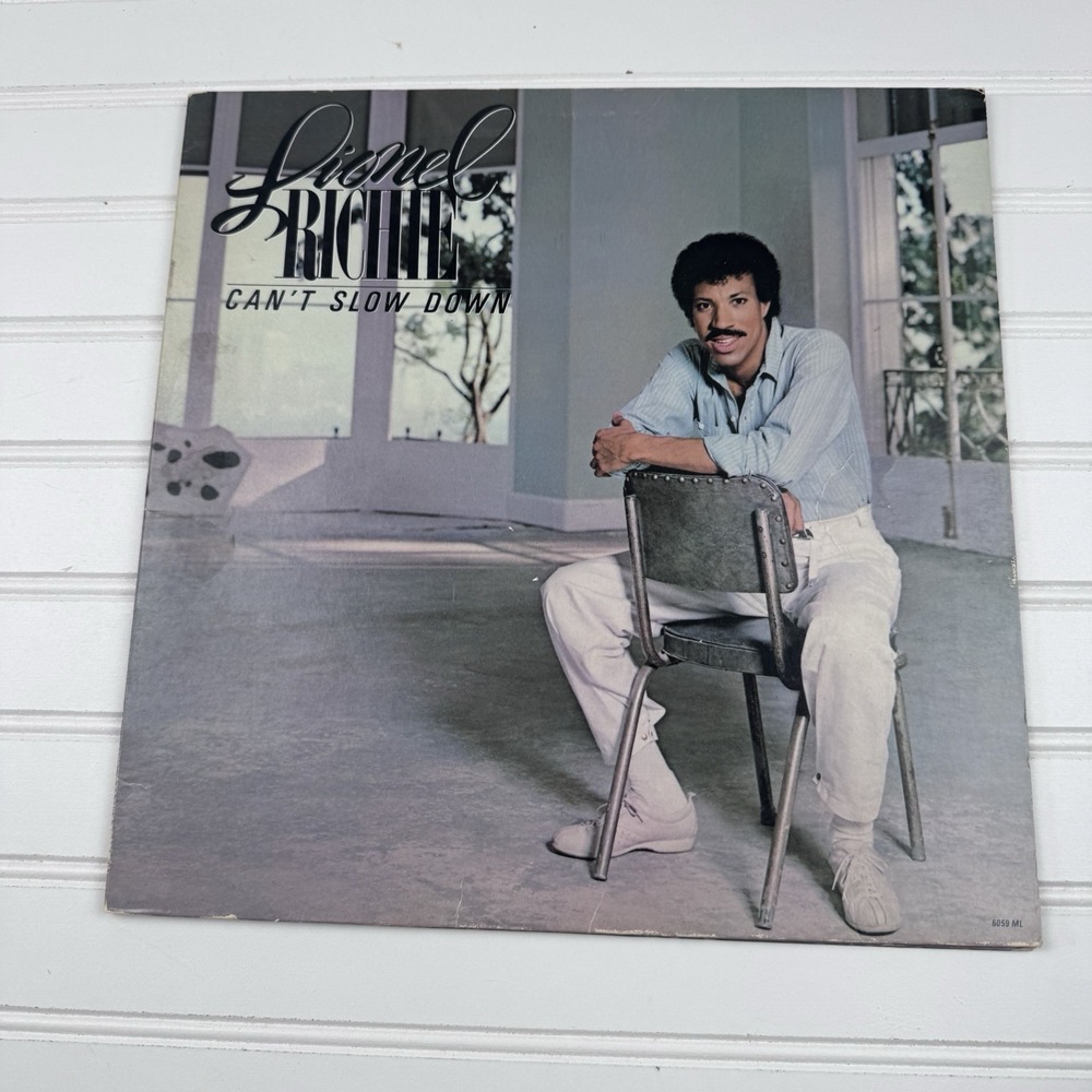 Lionel Ritchie Can't Slow Down Album Vinyl LP 1983 Motown